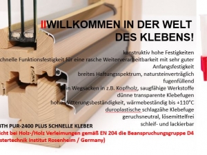 KLEBTH PUR-2400 PLUS SCHNELLE KLEBER