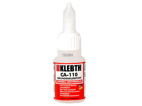 CA-110 SCHNELL UNI. SEKUNDEN KLEBSTOFFE